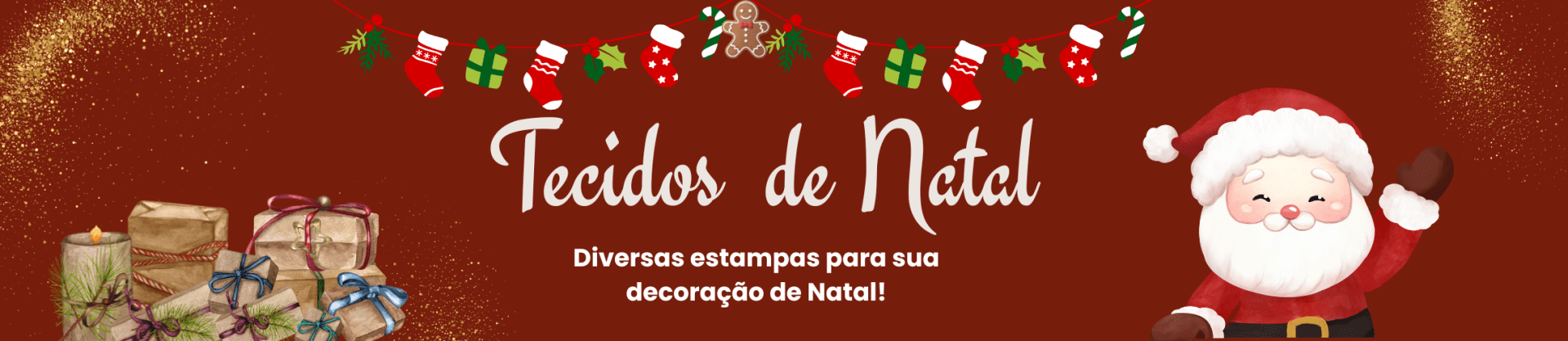 Tecidos de Natal