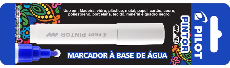 MARCADOR BRANCO PILOT PINTOR M