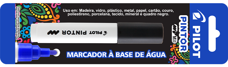 MARCADOR PRETO PILOT PINTOR M