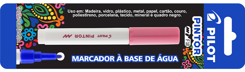 MARCADOR ROSA METALICO PILOT PINTOR F