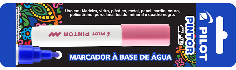 MARCADOR ROSA METALICO PILOT PINTOR M