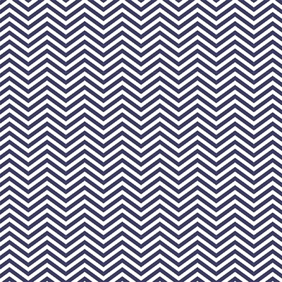 TRICOLINE CHEVRON FINO MARINHO 100% Algodão Larg. 1,50m