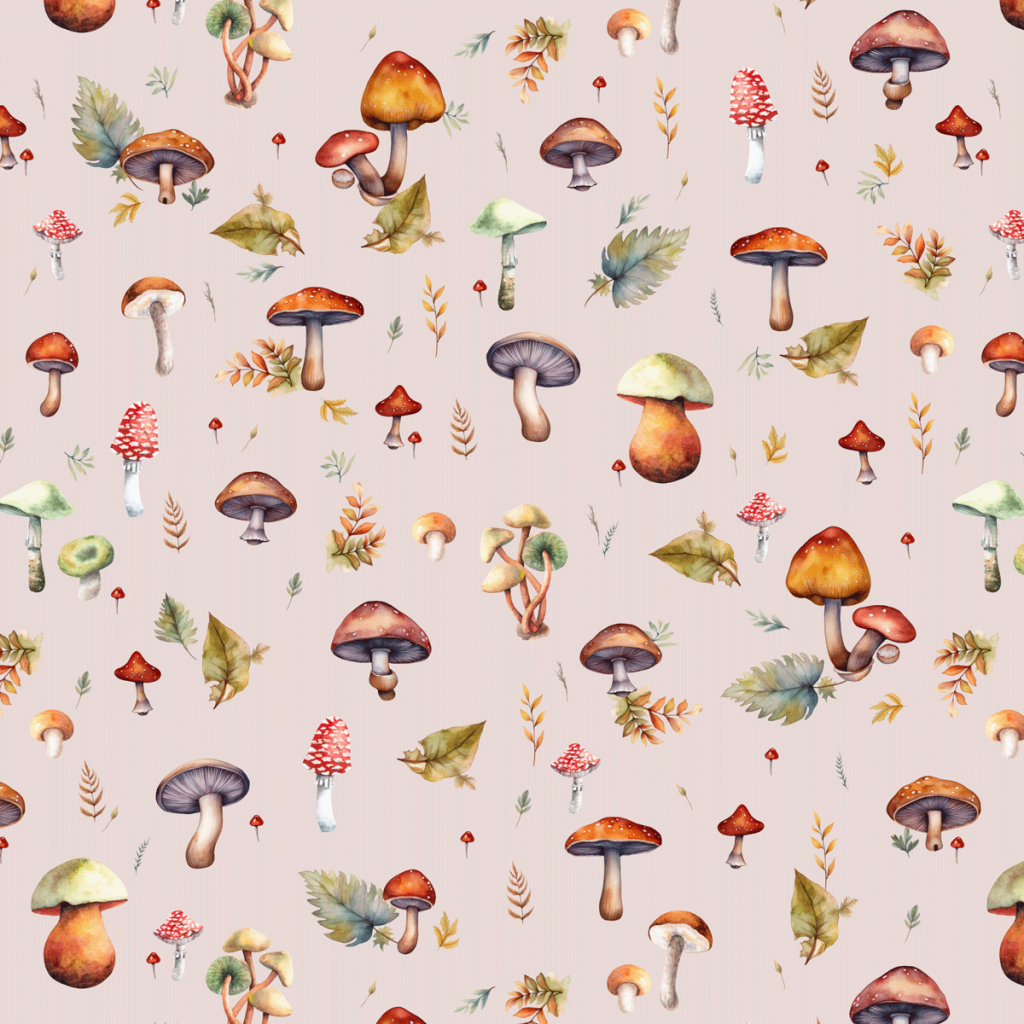 Tricoline Digital COGUMELOS 100% Algodao Des 9003 L 1,50m E363