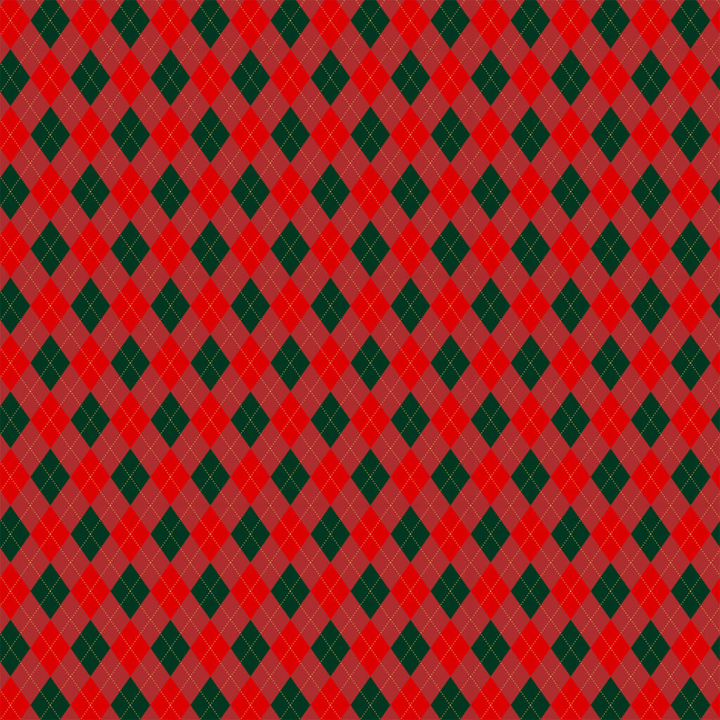 Tricoline XADREZ NATAL 100% Algodao Des 4126 L 1,50m V001