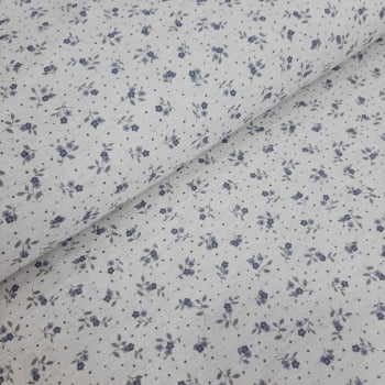 LINHO COTTON FLORAL 80% Algodão 20% Linho L 1,50m