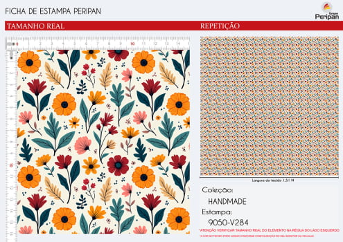 Tricoline Bahamas Estampado 100% Algodao Des. 9050 Larg. 1,50 m RL 25 m-V284- Premium Tricoline Bahamas Estampado 100% Algodao Des. 9050 Larg. 1,50 m RL 25 m-V284- Premium