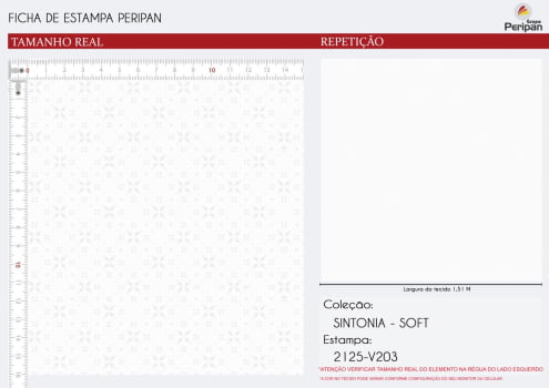 Tricoline Bahamas GEOMETRICO BRANCO Soft 100% Algodao Des 2125 L 1,50m V203