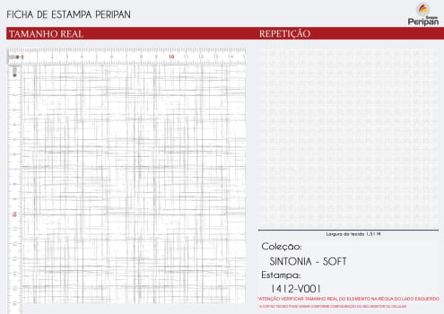 Tricoline Bahamas Soft 100% Algodao Des 1412 L 1,50m V001