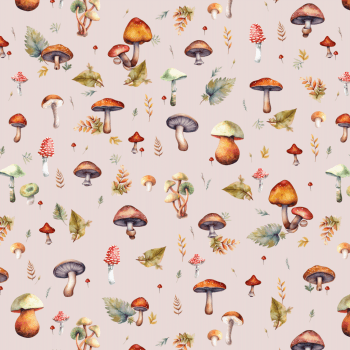 Tricoline Digital COGUMELOS 100% Algodao Des 9003 L 1,50m E363