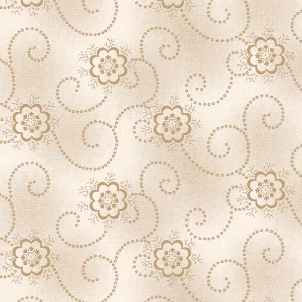 TRICOLINE LINHA CRIATIVA ROMANCE CREME 100% ALGODAO L 1,50m