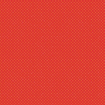 TRICOLINE NATAL POÁ VERMELHO C DOURADO Des 1001 V264 100% ALGODÃO L 1,50m