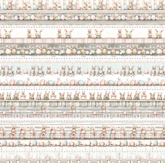 TRICOLINE DIGITAL PASCOA 007 Barrado 9 100% ALGODAO L 1,50m